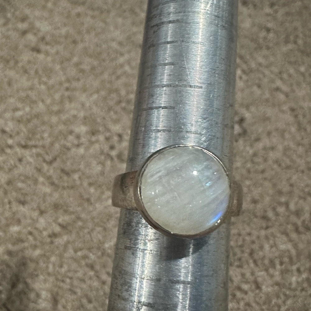925 Moonstone Ring - image 1